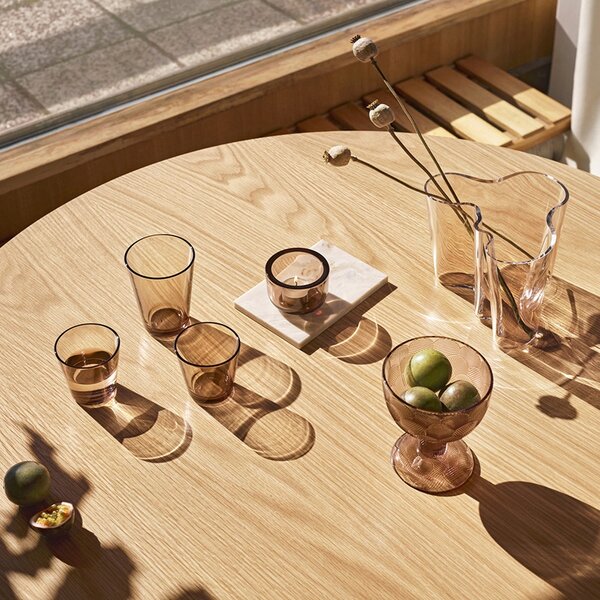 Iittala Poháre Kartio 0,4l, 2ks, ľanové