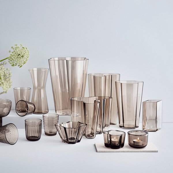 Iittala Váza Alvar Aalto 220mm, ľanová