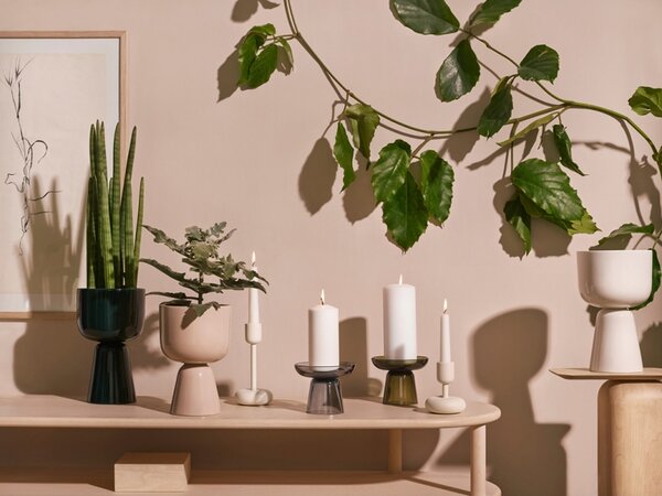 Iittala Kvetináč Nappula S, vysoký / zelený