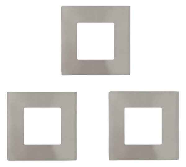 Eglo 94735 - SADA 3x LED podhľadových svietidiel FUEVA LED/2,7W/230V
