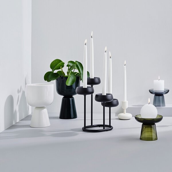 Iittala Kvetináč Nappula S, vysoký / zelený