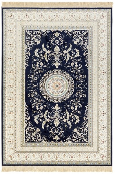 Nouristan - Hanse Home koberce AKCIA: 135x195 cm Kusový koberec Naveh 104371 Dark-blue - 135x195 cm