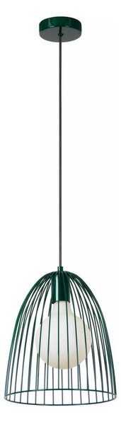 Lucide 74417/01/33 - Luster na lanku MACARONS 1xE27/40W/230V pr. 24,5 cm zelená