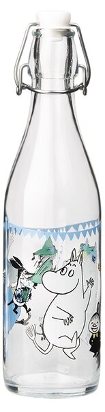 Muurla Sklenená fľaša Moomin Summer Party 0,5l