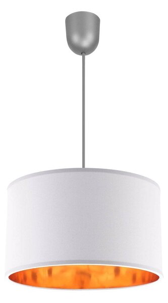 Závesné svietidlo Shade, 1x textilné tienidlo (výber zo 6 farieb), (výber z 3 farieb konštrukcie), (fi 35cm), lp, g