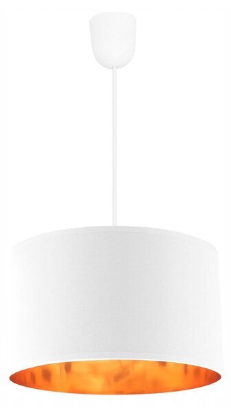 Závesné svietidlo Shade, 1x textilné tienidlo (výber zo 6 farieb), (výber z 3 farieb konštrukcie), (fi 35cm), lp, g