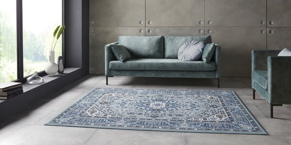 Hanse Home , AKCIA: 80x150 cm Kusový koberec Mirkan 104438 Skyblue, modrá, obývacia izba