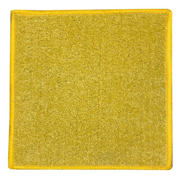Betap koberce Kusový koberec Eton 2019-502 žltý štvorec - 100x100