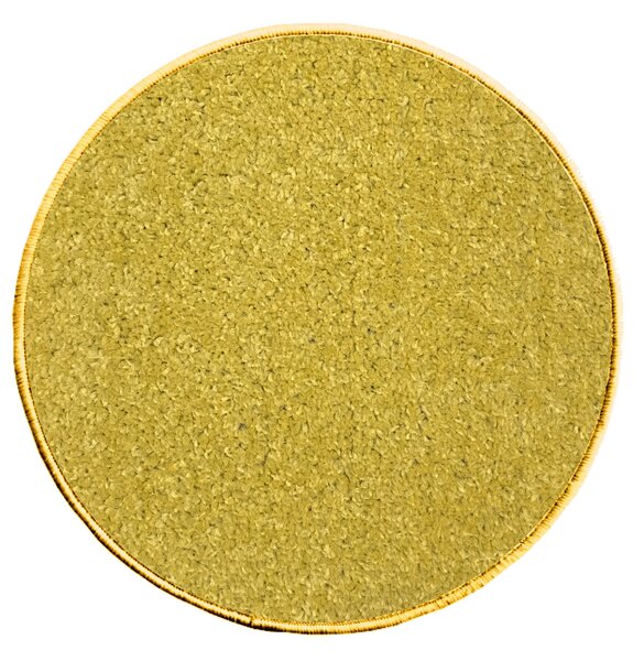 Betap koberce Kusový koberec Eton 502 žltý kruh - 57x57 (priemer) kruh cm