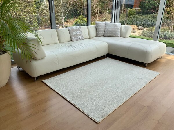 Vopi, Kusový koberec Capri Lux cream, 50x80, béžová, chodba / predsieň