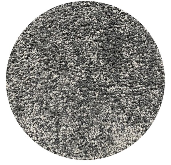 Vopi koberce Kruhový koberec Udine taupe - 57x57 (priemer) kruh cm