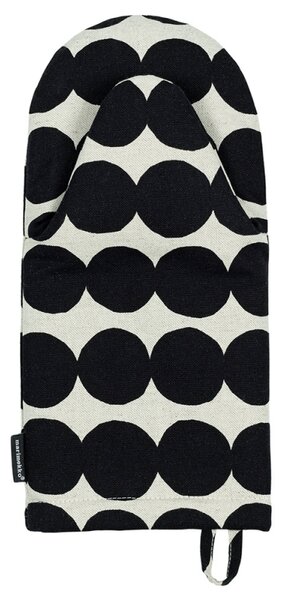 Marimekko Kuchynská chňapka Räsymatto, čierno-biela