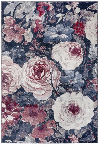 Nouristan - Hanse Home koberce Kusový koberec Romance 104619 Red / blue - 80x150 cm