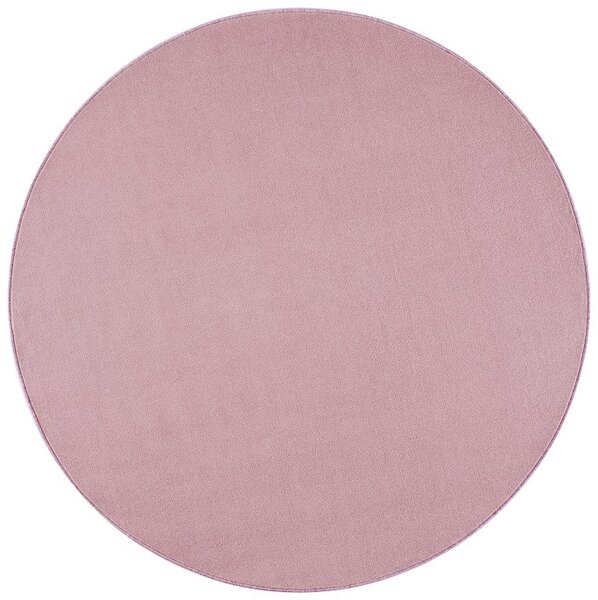Hanse Home Collection koberce Kusový koberec Nasty 104446 Light-Rose - 200x200 (priemer) kruh cm