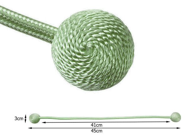 Súprava 2 magnetických spôn na závesy UMBRA, zelená