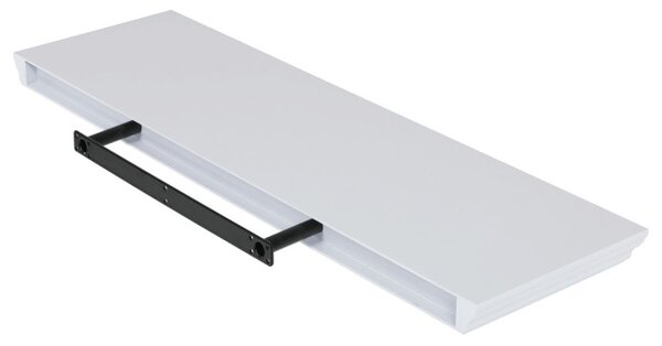Nástenná polica 80 cm biela P-025 WT
