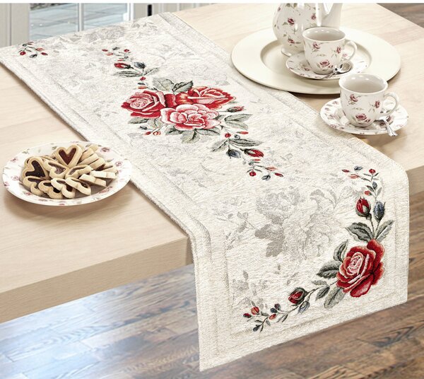 Gobelínový behúň na stôl Chenille IT111 Farba Viacfarebná Rozmery 50x40 cm
