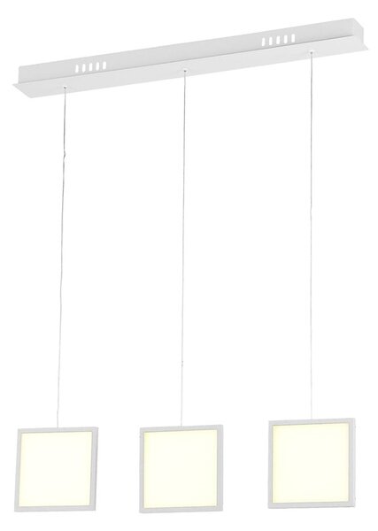 Závesné LED svietidlo Dixon, 3x LED 21w, 4000k, ch