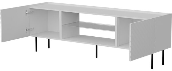 MEBLINE Komoda RTV TESSI 180 EF biela