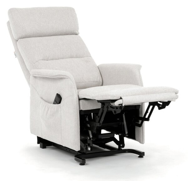 Polohovacie kreslo béžové, elektrické TV-L8960 CRM2