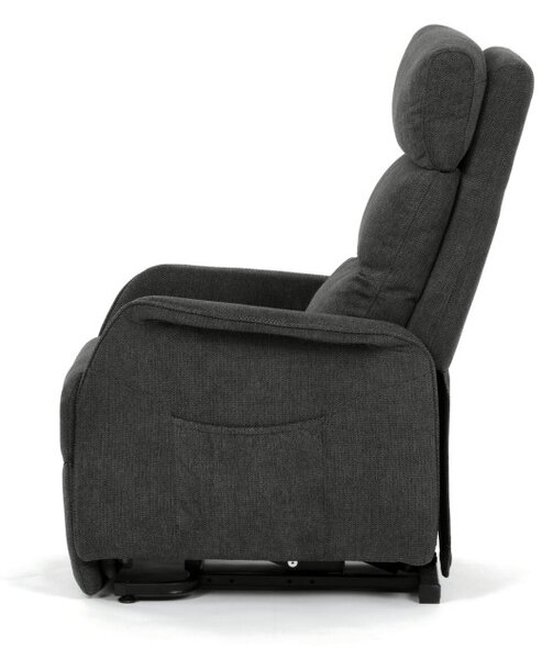 Polohovacie kreslo sivé, elektrické TV-L8960 GREY2