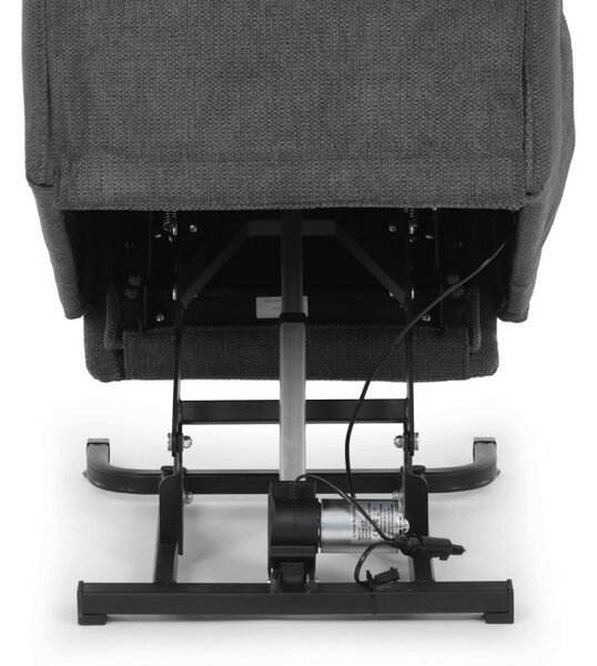 Polohovacie kreslo sivé, elektrické TV-L8960 GREY2