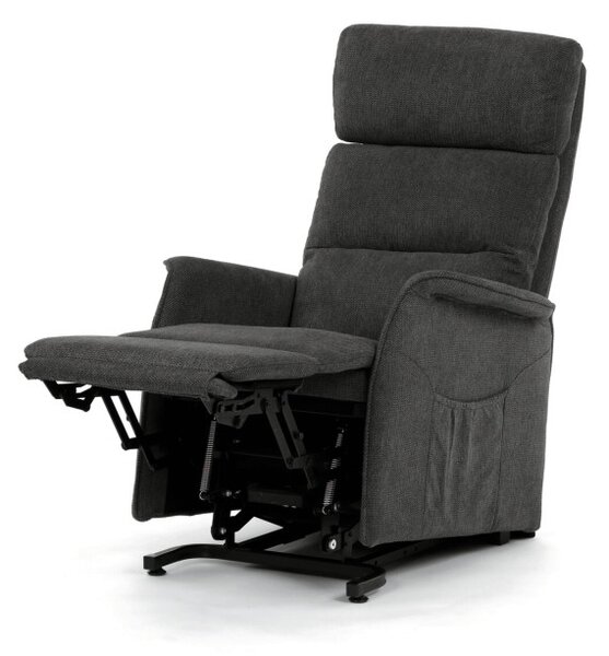 Polohovacie kreslo sivé, elektrické TV-L8960 GREY2