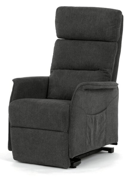 Polohovacie kreslo sivé, elektrické TV-L8960 GREY2