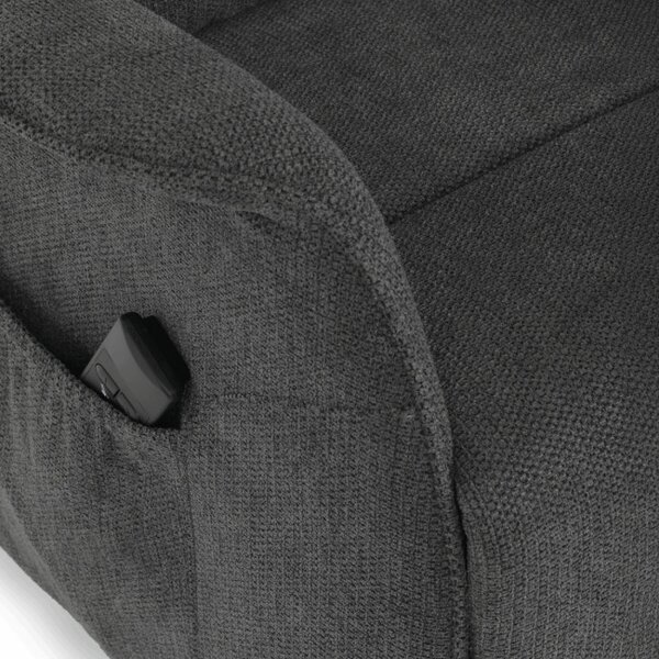 Polohovacie kreslo sivé, elektrické TV-L8960 GREY2