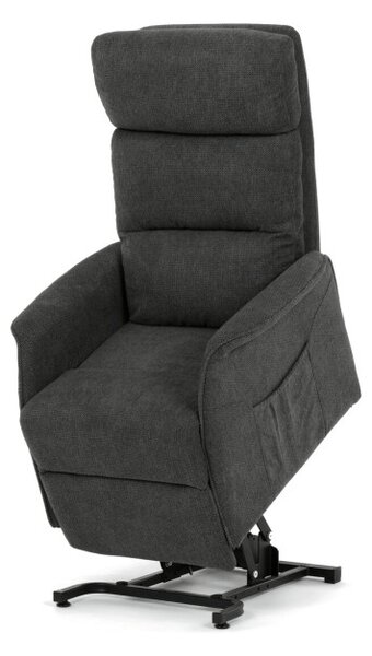Polohovacie kreslo sivé, elektrické TV-L8960 GREY2