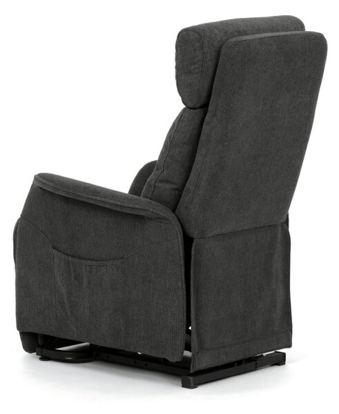 Polohovacie kreslo sivé, elektrické TV-L8960 GREY2