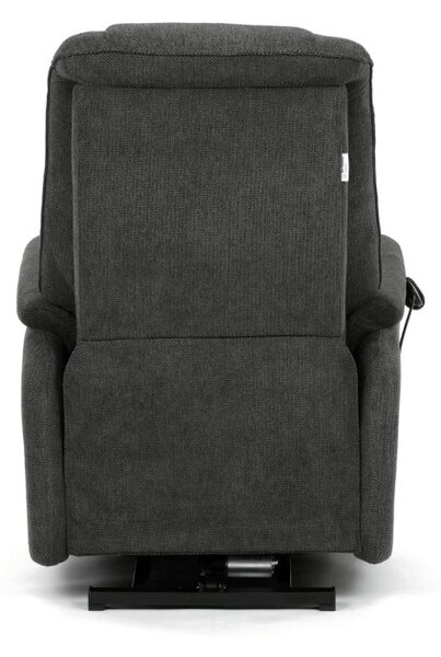Polohovacie kreslo sivé, elektrické TV-L8963 GREY2