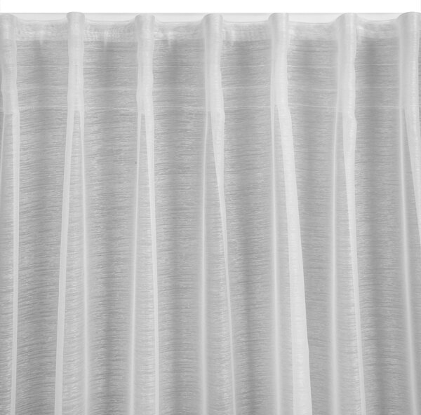 ZÁCLONA NA PÁSKE BELISSA 140X300 CM BIELA