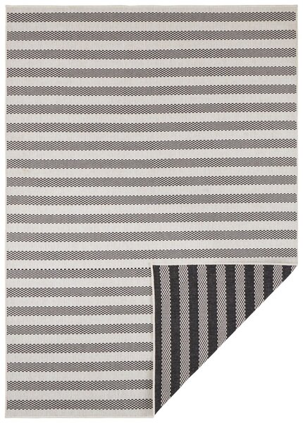 Mujkoberec Original Kusový koberec Nora 103746 Black, Creme - 80x150 cm
