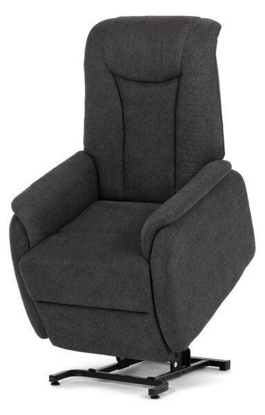 Polohovacie kreslo sivé, elektrické TV-L8963 GREY2