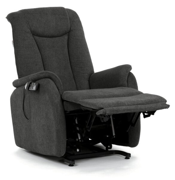 Polohovacie kreslo sivé, elektrické TV-L8963 GREY2