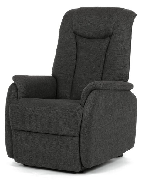 Polohovacie kreslo sivé, elektrické TV-L8963 GREY2