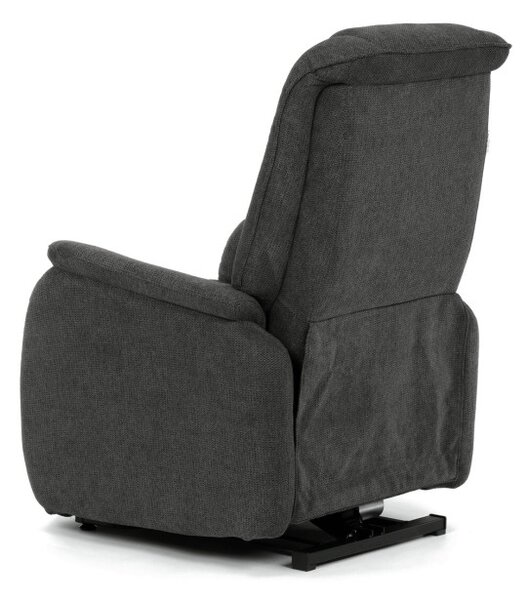 Polohovacie kreslo sivé, elektrické TV-L8963 GREY2