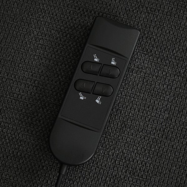 Polohovacie kreslo sivé, elektrické TV-L8963 GREY2