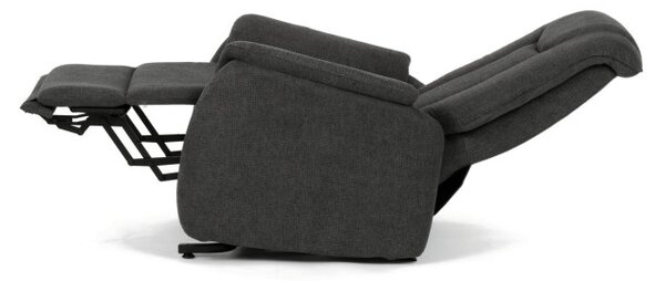 Polohovacie kreslo sivé, elektrické TV-L8963 GREY2