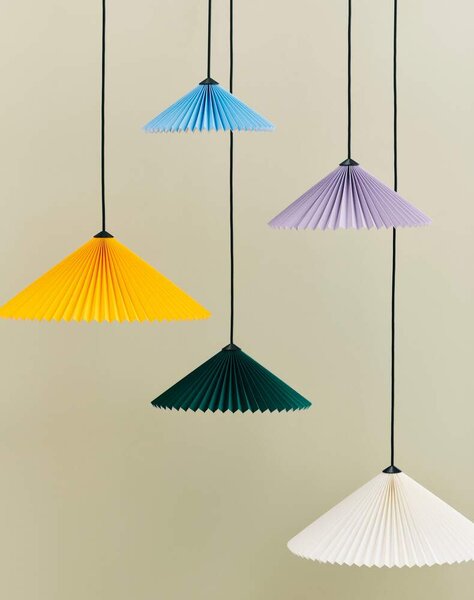 HAY Závesná lampa Matin 380, yellow AE388