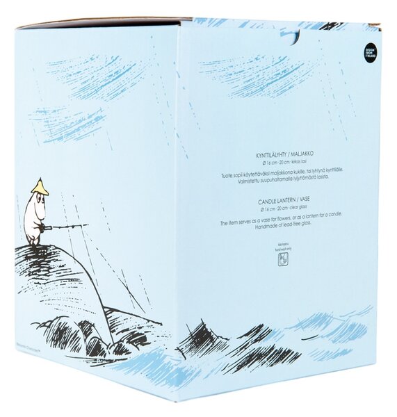 Muurla Lucerna / váza Moomin Gone fishing