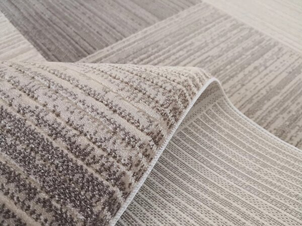 Berfin Dywany , Kusový koberec Vals 8002 Beige, 80x150, béžová, obývacia izba