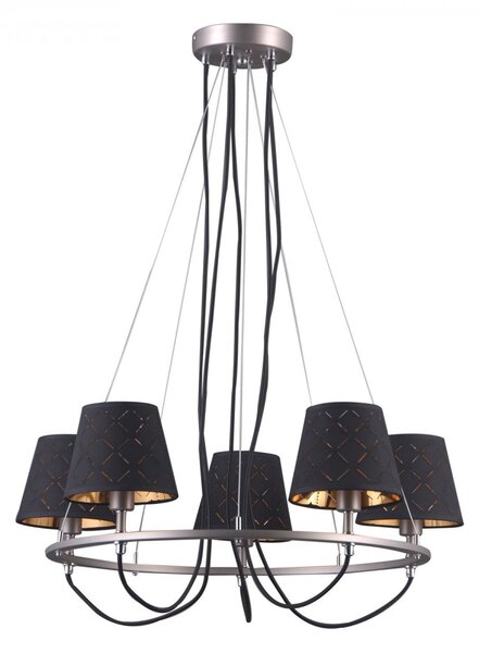 Italux MD38999 / 5 závesné stropné svietidlo Terry 5x40W | E14