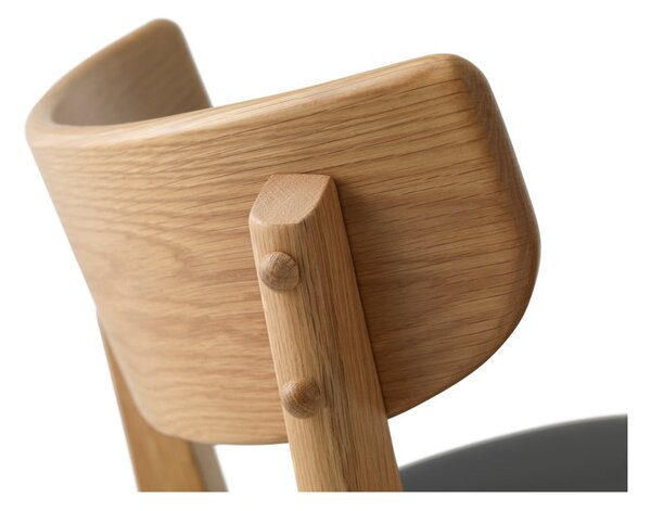 Barová stolička z dubového dreva Unique Furniture Pero