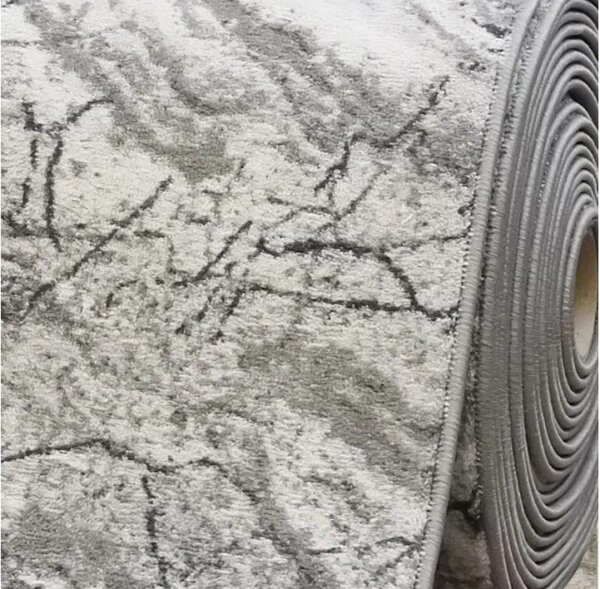 Behúň Marble 19 sivý