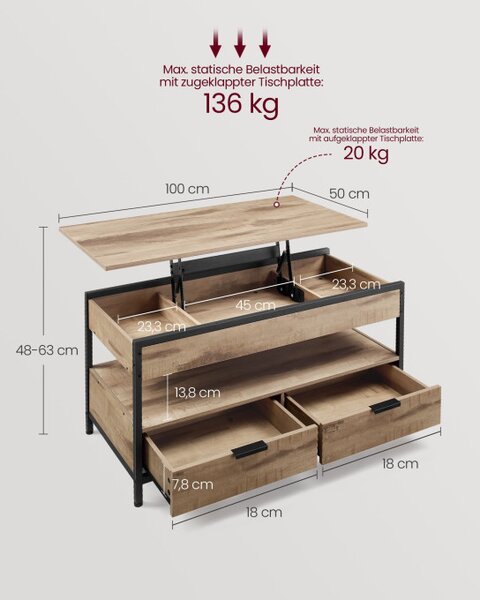 Konferenčný stolík LCT209K02