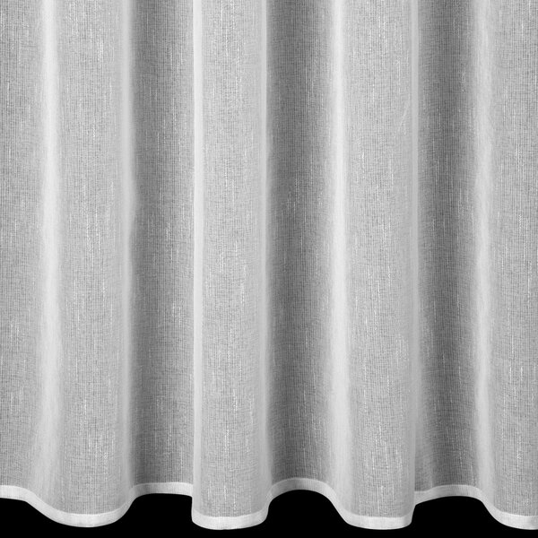 ZÁCLONA NA KRÚŽKOCH SONIA 300X145 CM BIELA
