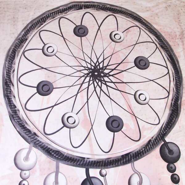 SATÉNOVÉ OBLIEČKY PANEL 160X200 CM, 2KS 70X80 CM VZOROVANÉ