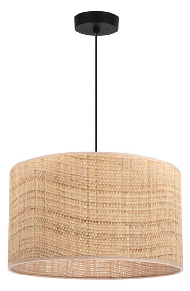 Závesné svietidlo Rattan, 1x ratanové tienidlo, (fi 35cm), b